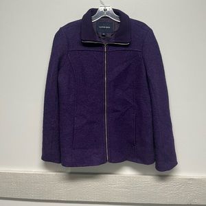 Lands’ End Wool Blend Coat